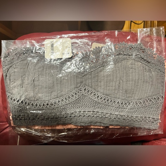 Free People Tallulah Bralette in Volcanic Glass Size Small $48 Retail NWT - Picture 6 of 7